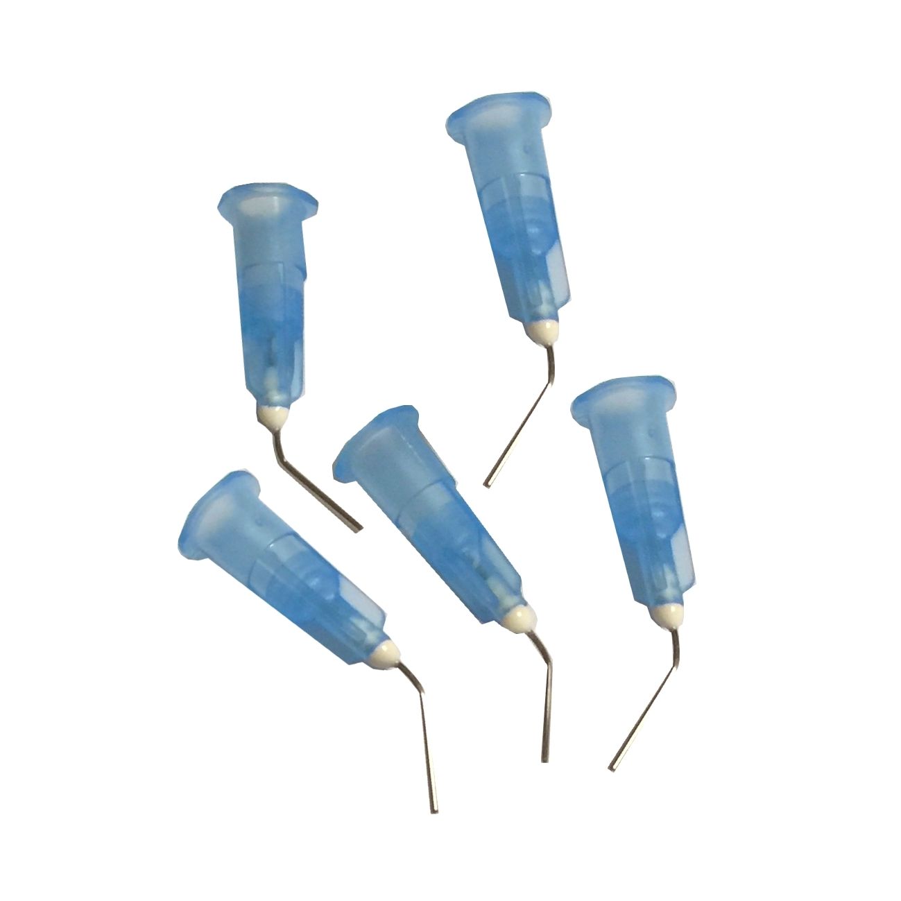 EMBOUTS D'AIGUILLES PRE-COURBE BLEUS ELSODENT (100)