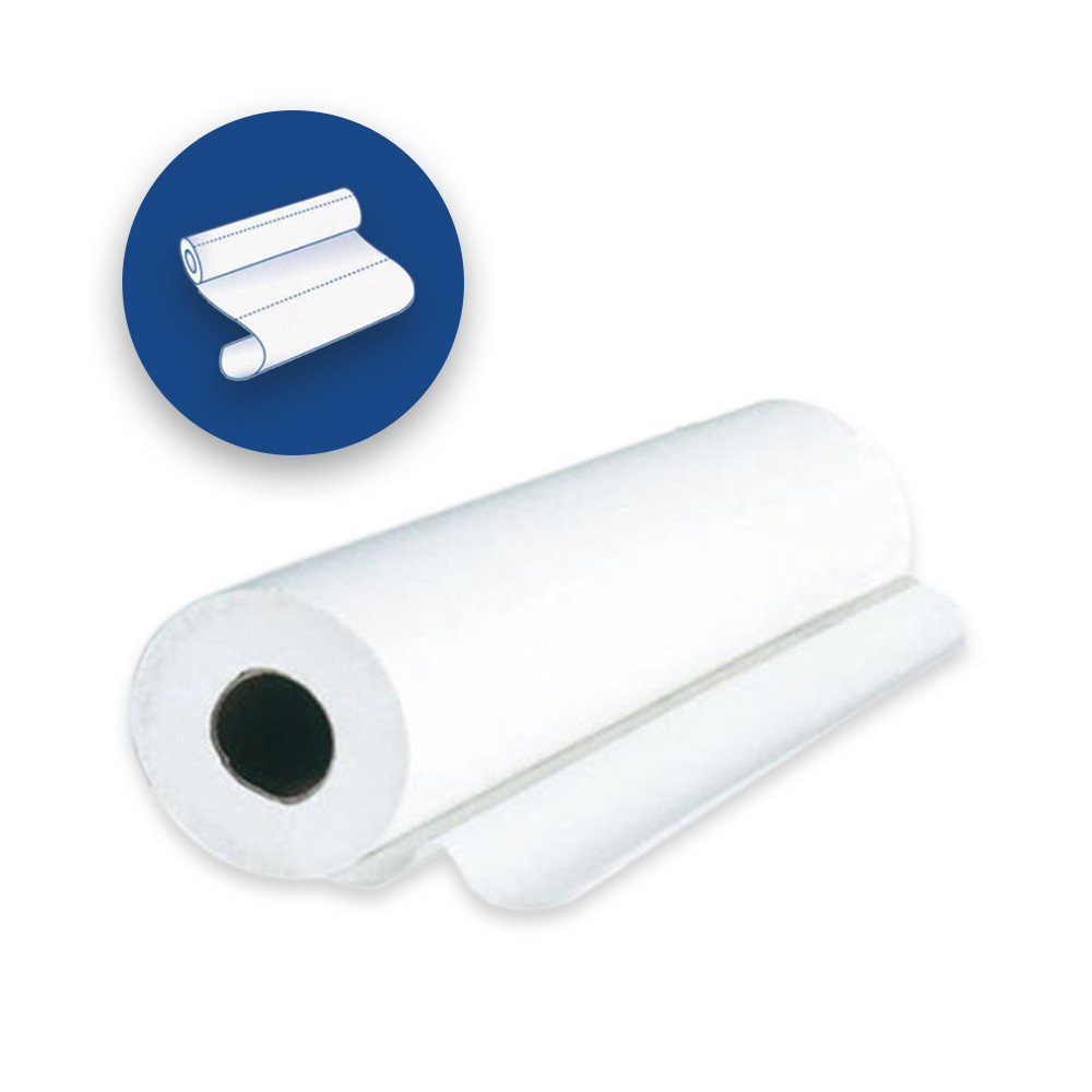 Draps d'examen 50 x 38 cm - 1 rouleau