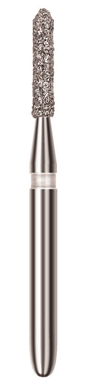 FRAISES DIAMANT GRAIN-MOYEN CHANFREIN-COURTE N°12 