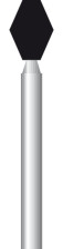 824 - Fraise diamantée FG roue + 313 042 Grain G (bte de 5)