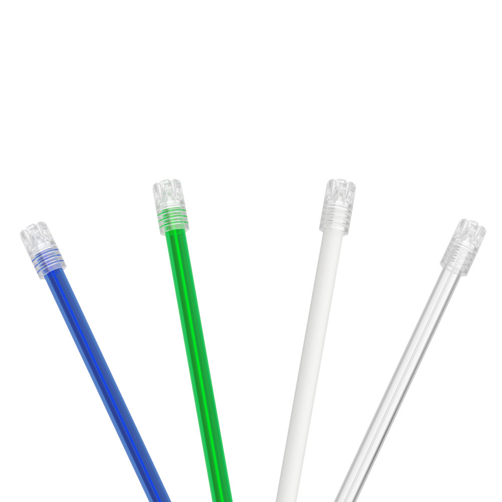 Pompes à salives Multi-color - 15cm - embout détachable 