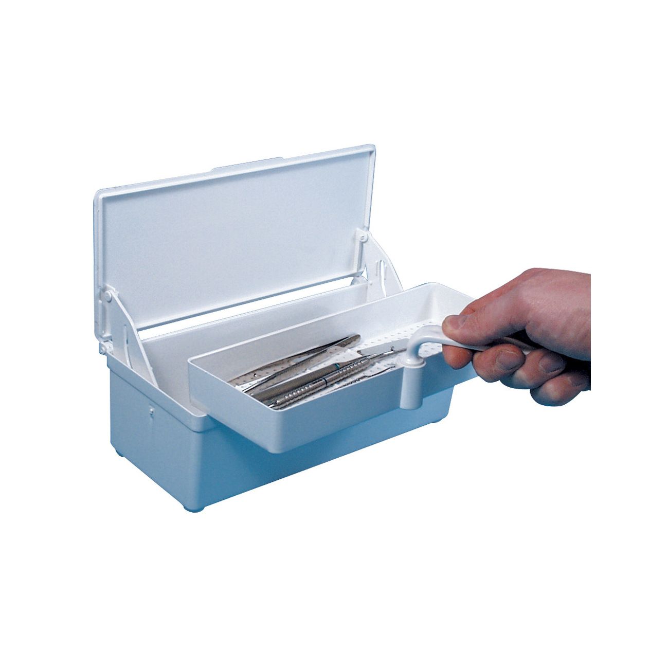 BAC DE DÉCONTAMINATION BLANC LIFTBOX