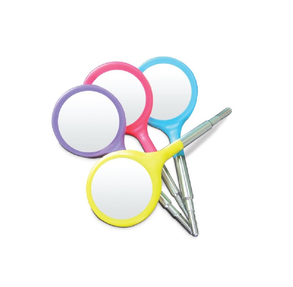 Coiffe Miroir Double-Face Néon