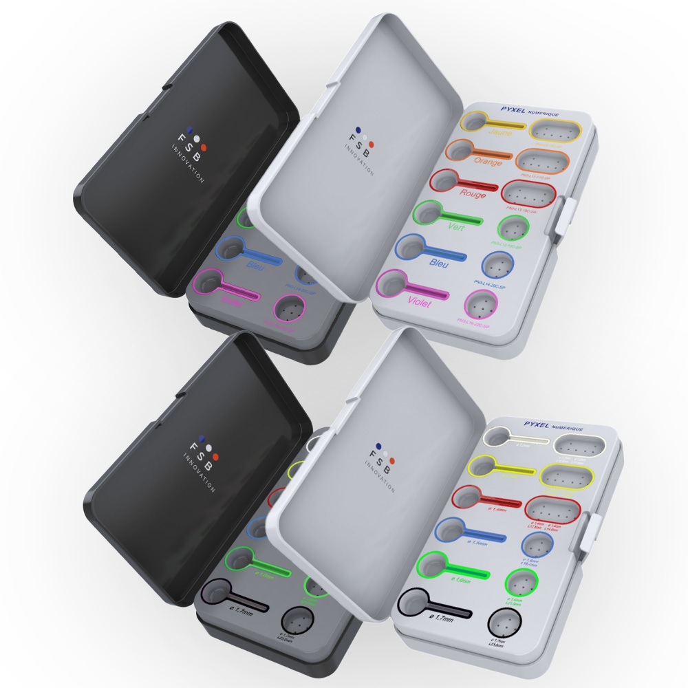 Coffret vide pour pyxel numérique