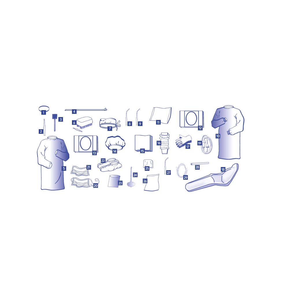 Medikit Elite 52 pcs - 5 kits