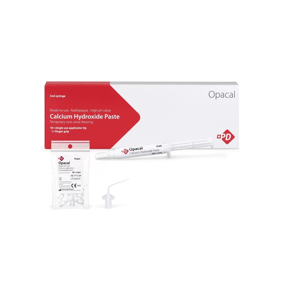 Opacal pâte hydroxyde de calcium - 3 ml + 10 embouts