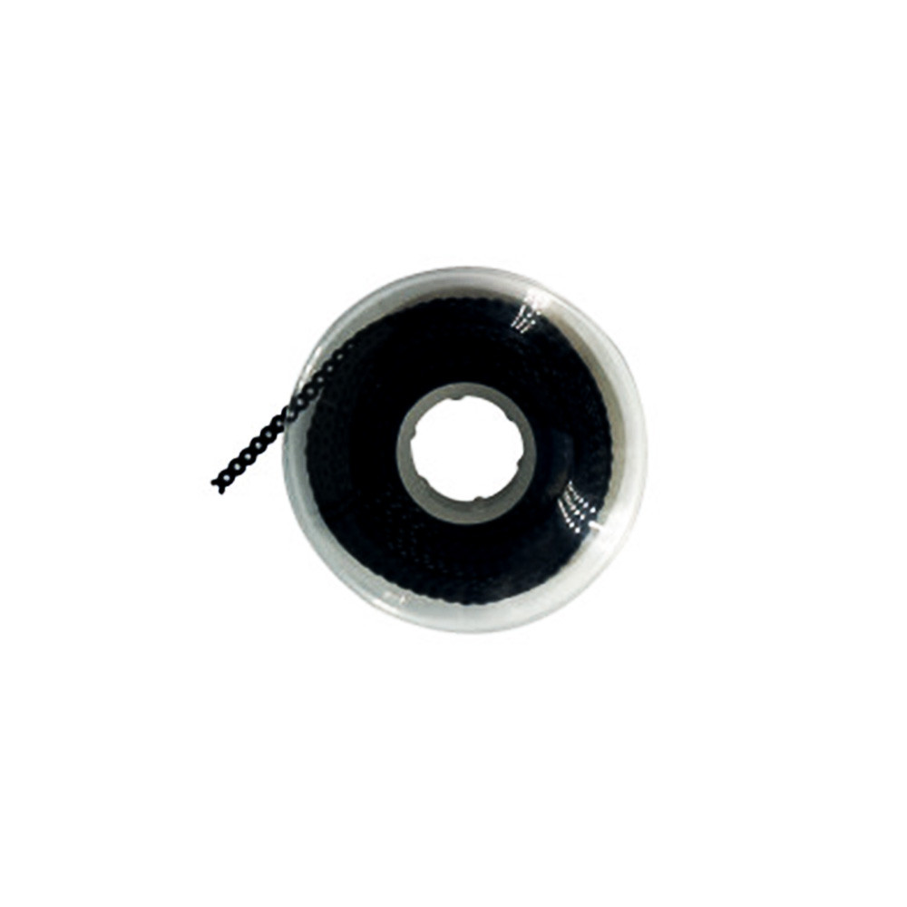 Chainette élastique très serrée noire