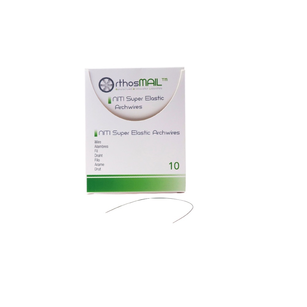 Arcs niti super élastique 