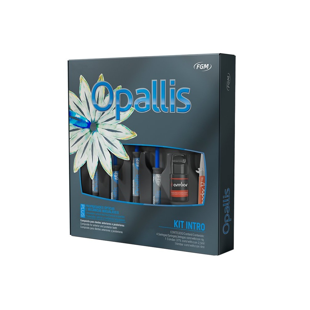 Opallis kit intro basic de 4 seringues de 4g (teintes dentine)
