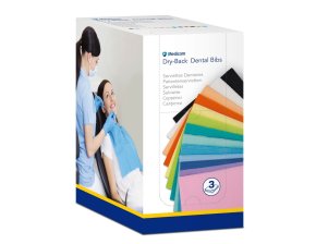 Bavoirs dentaires Dry-Back 3 plis - 33 x 45,5 cm