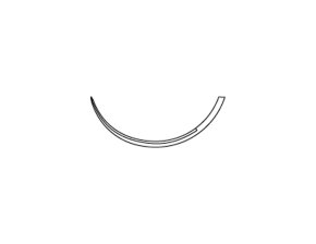 Fil Ethibond Vectral 3/8, 19mm, 4/0 x36
