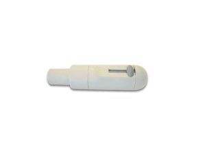 Embout de tuyau d'aspiration gris, démontable (diamètre 17.5 mm)