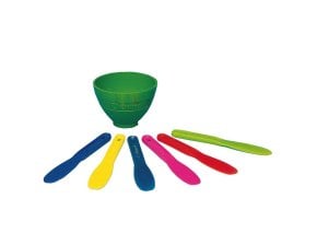 BOL ET SPATULES DE MÉLANGE