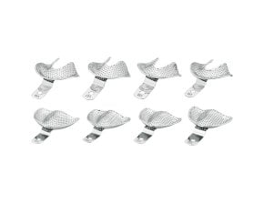 PORTE-EMPREINTES ÉDENTÉS INOX
