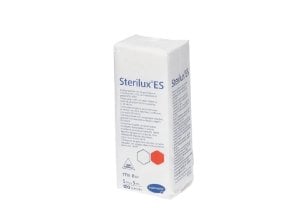 Compresses de gaze tissées non stériles 8 plis Sterilux ES - paquet de 100
