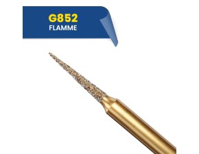 Fraises diamantées flamme G852 (bte de 5)