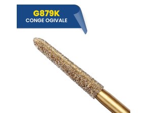 Fraises diamantées congé ogival G879K (bte de 5)