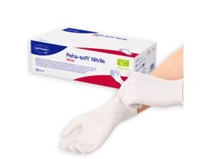 Gants Peha-Soft nitrile sans poudre - white