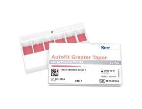 Pointes gutta autofit non standardisées - plusieurs tailles