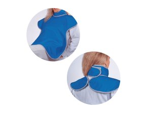 Tablier dentaire plomb avec cache thyroide 90x60cm