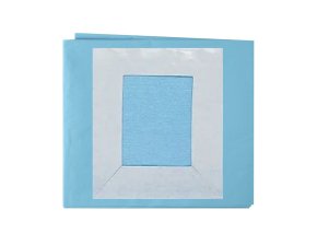 Champs de Chirurgie stériles avec fenêtre adhésive - 75 x 90 cm - lot de 10