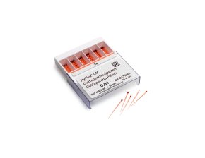 Pointes guttapercha hyflex CM calibrées pour obturation canalaire - x60