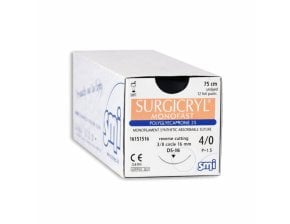Fil surgicryl monofast 4/0 AIG. 16mm/75cm (12)