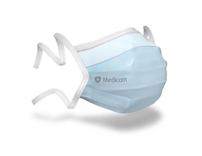 Masque Safemask anti-buée à lanières Medicom - boîte de 50