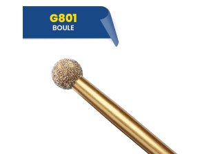 Fraises diamantées boule G801 (bte de 5)