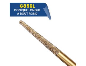 Fraises diamantées coniques longue G856L