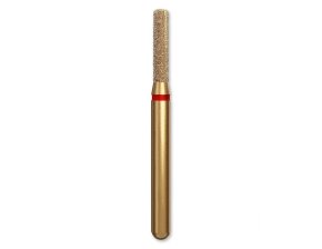 G836R - Fraise diamantée cylindrique bout arrondie (bte de 5)