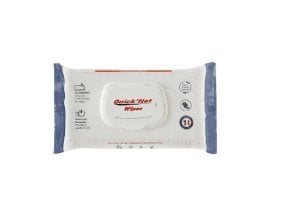 Lingettes Flow Pack Quick Net Wipes - sachet pop-up de 50
