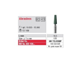 Pierres Abrasives Vertes