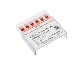 Pointes gutta-percha onecurve 25/.06 calibrées - boîte de 60