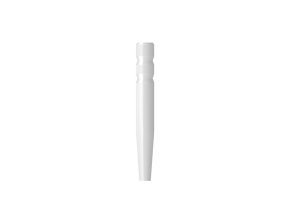 Tenons cylindro-coniques calcinables L 9.5mm blanc - 40 pcs
