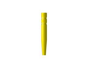Tenons cylindro-coniques calcinables L 11.4mm jaune - 40 pcs