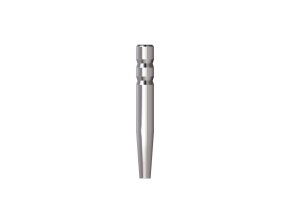 Tenon cylindro-conique inox l 17,5 mm noir - 20 pcs