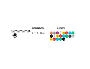Broches K-Reamers stérile