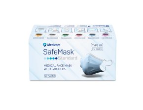 Masque Safemask Type IIR à élastiques - boîte de 50