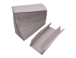 Serviettes en papier bio1 pli - pliées en C - 33,5 x 22,6 cm - le colis de 3000