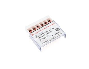 Pointes gutta 2Shape mini compatibles limes endodontiques - boîte de 60