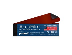 AccuFilm II double face - rouge et noir en carnets (250)