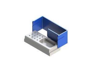 Eco Bloc Plus 12 perforations FG - couvercle bleu