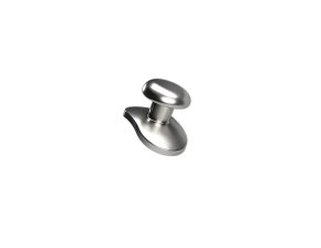 Bouton lingual à souder - base ovale courbée (lot de 10)