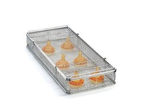 Panier porte-instruments avec couvercle