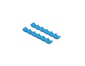Tapis silicone ondulé 21X6 12 compartiments