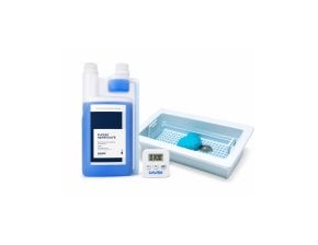 Désinfectant empreintes ImpreSafe sans aldéhyde - Kit 1 l + bac + minuteur