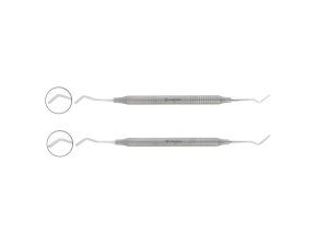 Spatule de bouche modèle Heidemann avec manche ergonomique