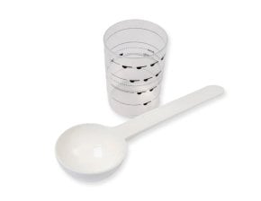 CUILLERE ET BECHER DOSEUR ALGINATE  