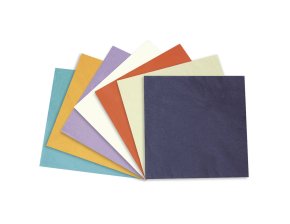 Serviettes dentaires 2 ou 3 plis - 33 x 33 cm ou 40 x 40 cm - paquet de 50